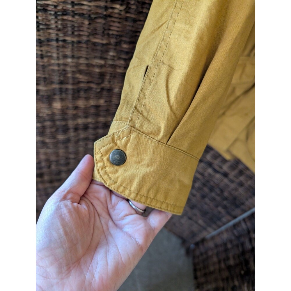 Ambiance Outerwear Utility Jacket Size M Military Mustard Street Louigi Anorak - Picture 6 of 16